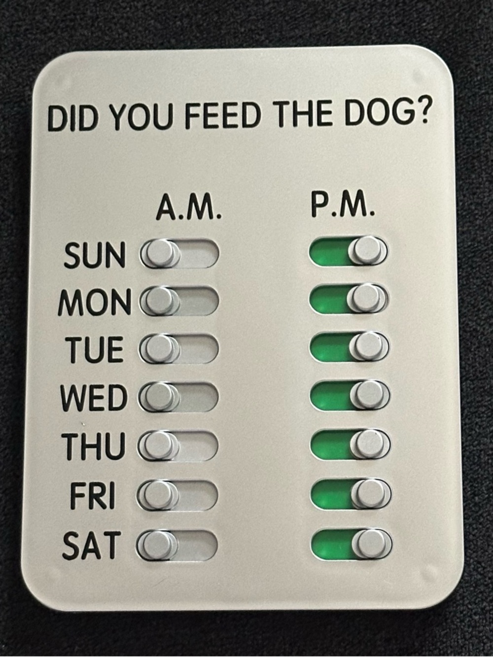 Did You Feed The Dog? Dog Feeding Reminder Device - Picture 2 of 12